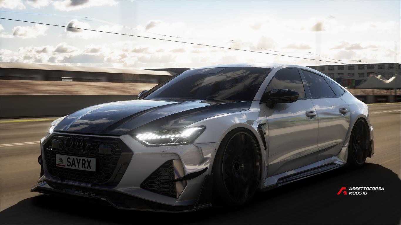 Sayrx Audi RS7 Mansory 2022 | Blacked-out Specs V2