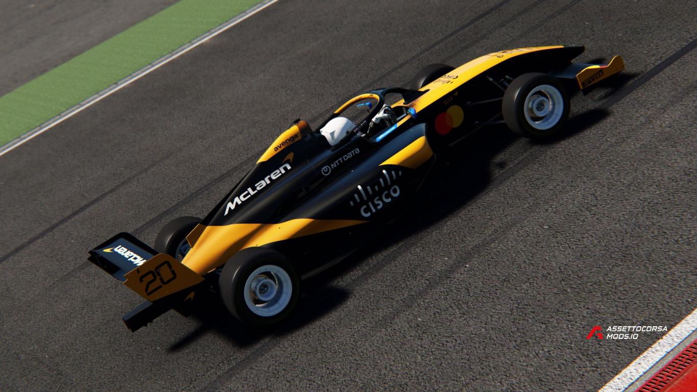 2025 F1 Academy skins for Formula RSS 4 2024