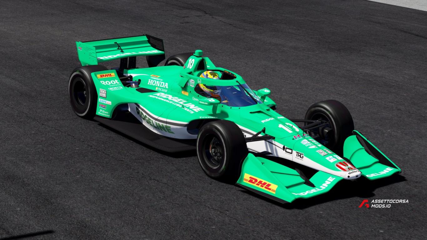 2025 IndyCar intermediate oval skinpack for VRC Formula NA 2021