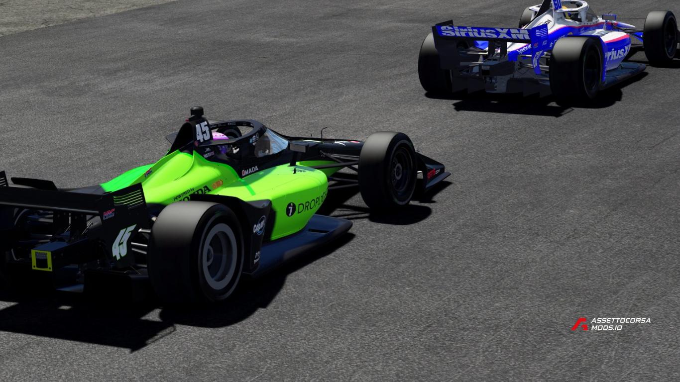 2025 IndyCar intermediate oval skinpack for VRC Formula NA 2021