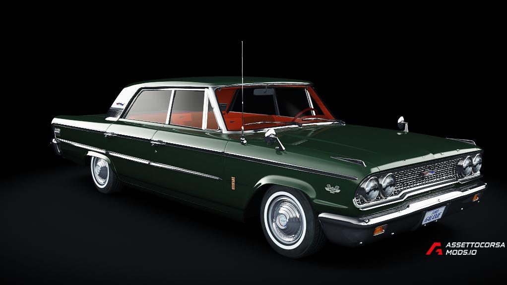 Ford Galaxie 500 4-door (LHD) 1963