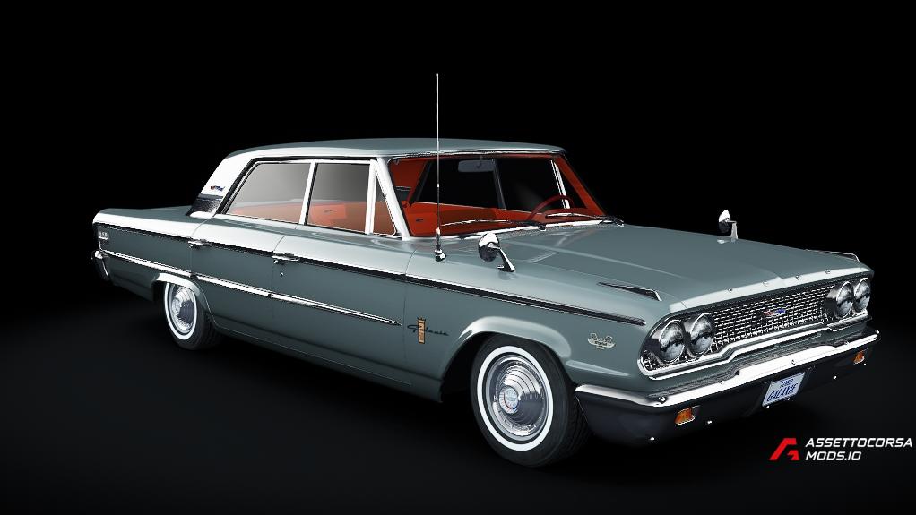 Ford Galaxie 500 4-door (LHD) 1963
