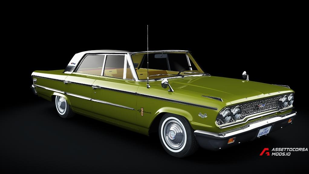 Ford Galaxie 500 4-door (LHD) 1963