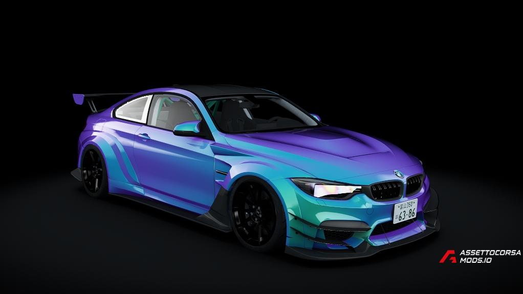 BMW M4 crash.Sp Varis Widebody