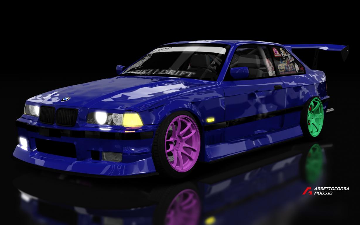 Bmw e36 Coupe low budget drift