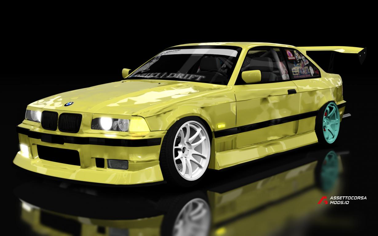 Bmw e36 Coupe low budget drift