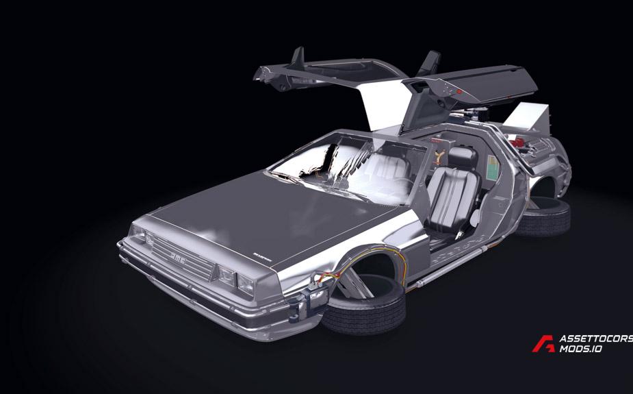 DeLorean DMC12 BackToTheFuture Hover