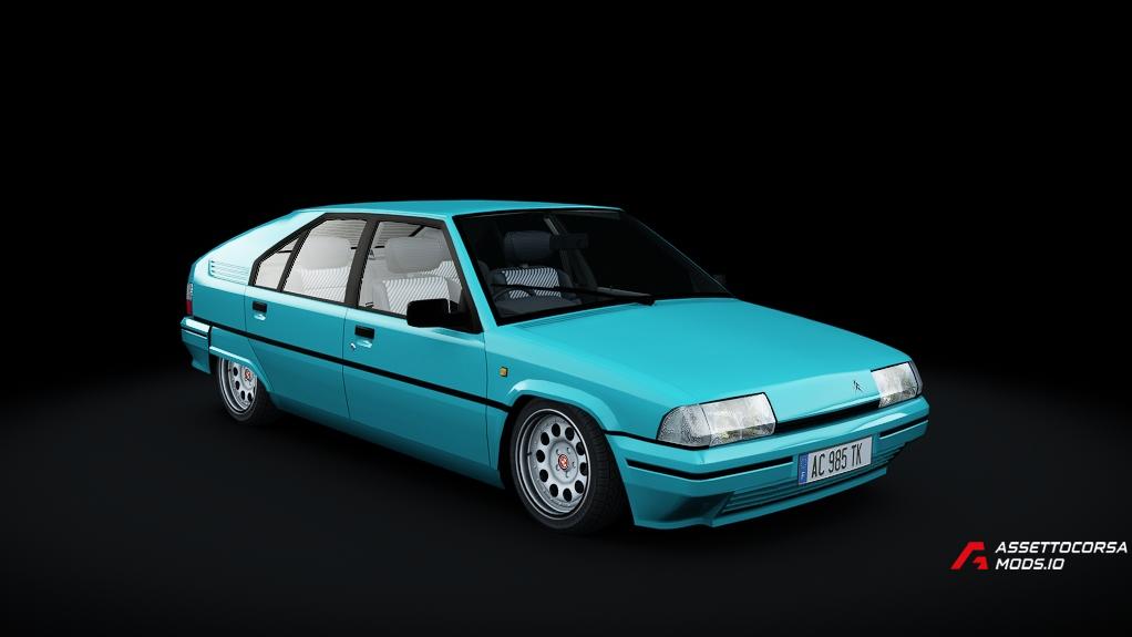 Citroen BX TZD Turbo retro 80's
