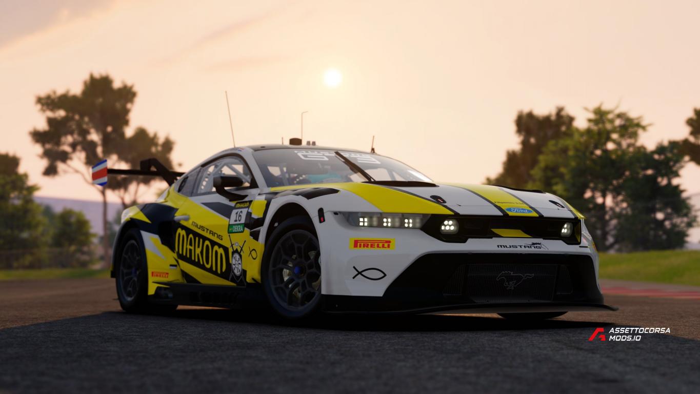 GT-M Hyperion V8 - Ford Mustang GT3 - Makom Racing - Costa Rica 2025