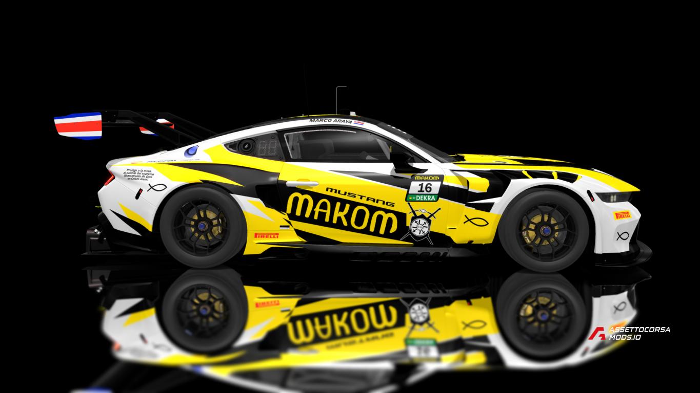 GT-M Hyperion V8 - Ford Mustang GT3 - Makom Racing - Costa Rica 2025