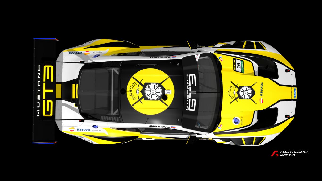 GT-M Hyperion V8 - Ford Mustang GT3 - Makom Racing - Costa Rica 2025