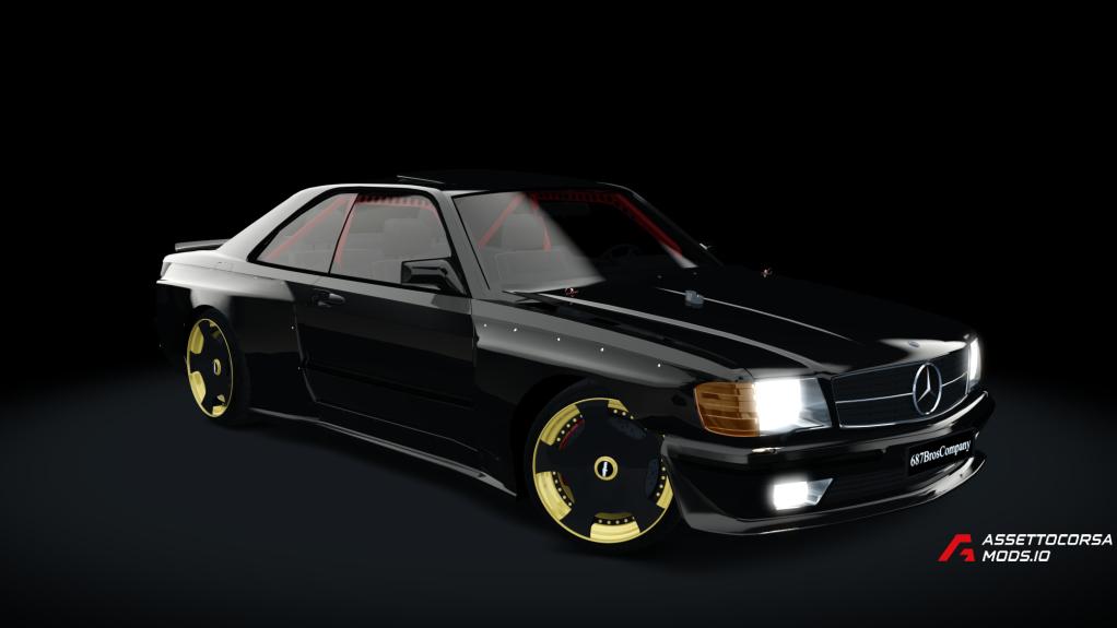 687 Bros Mercedes 560 SEC AMG