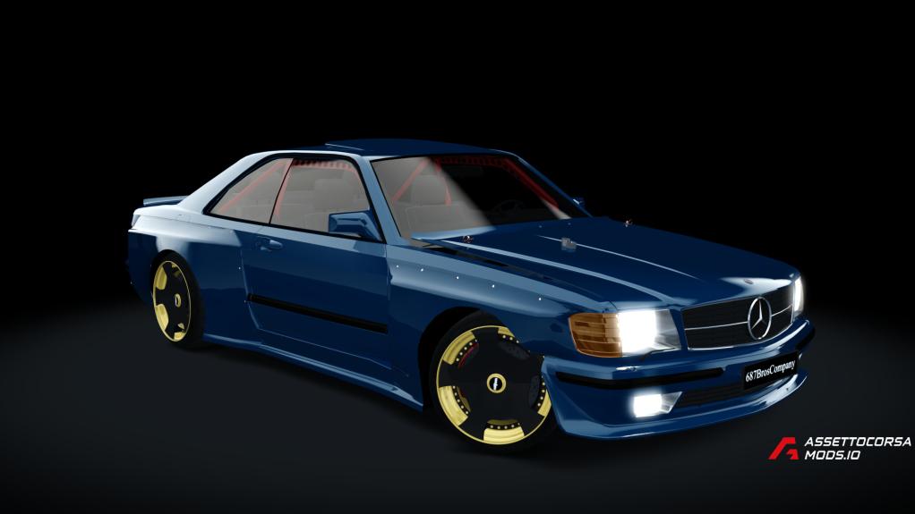687 Bros Mercedes 560 SEC AMG