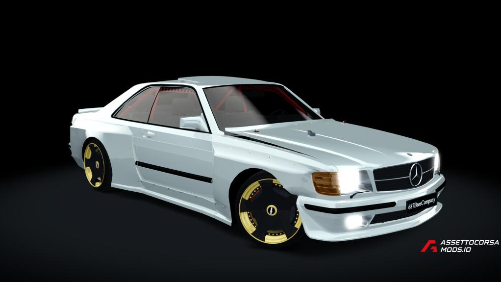 687 Bros Mercedes 560 SEC AMG