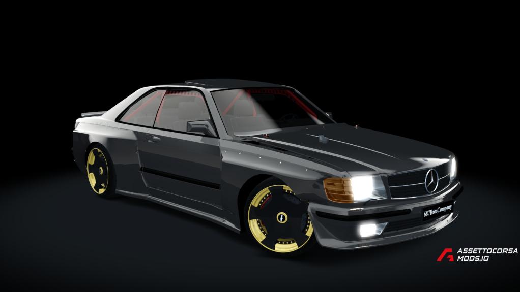 687 Bros Mercedes 560 SEC AMG