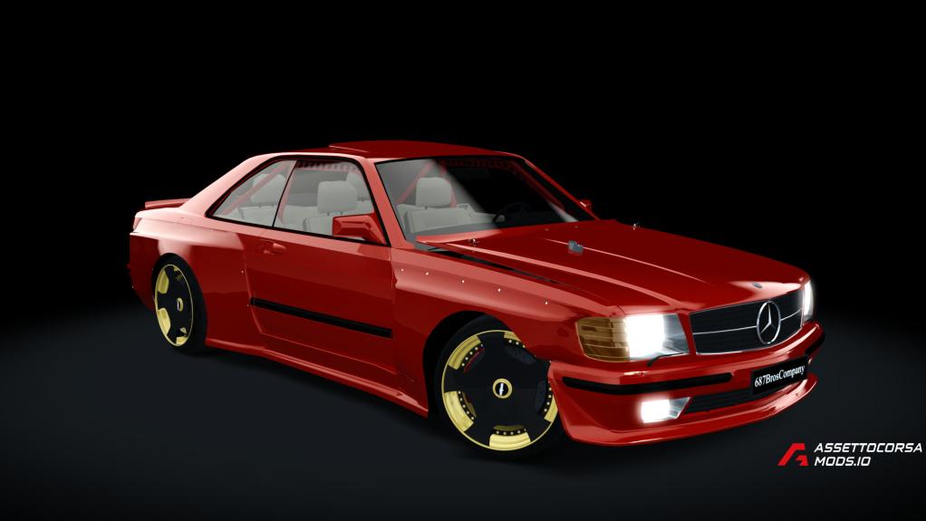 687 Bros Mercedes 560 SEC AMG
