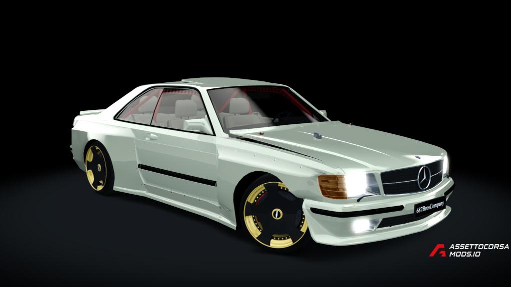 687 Bros Mercedes 560 SEC AMG