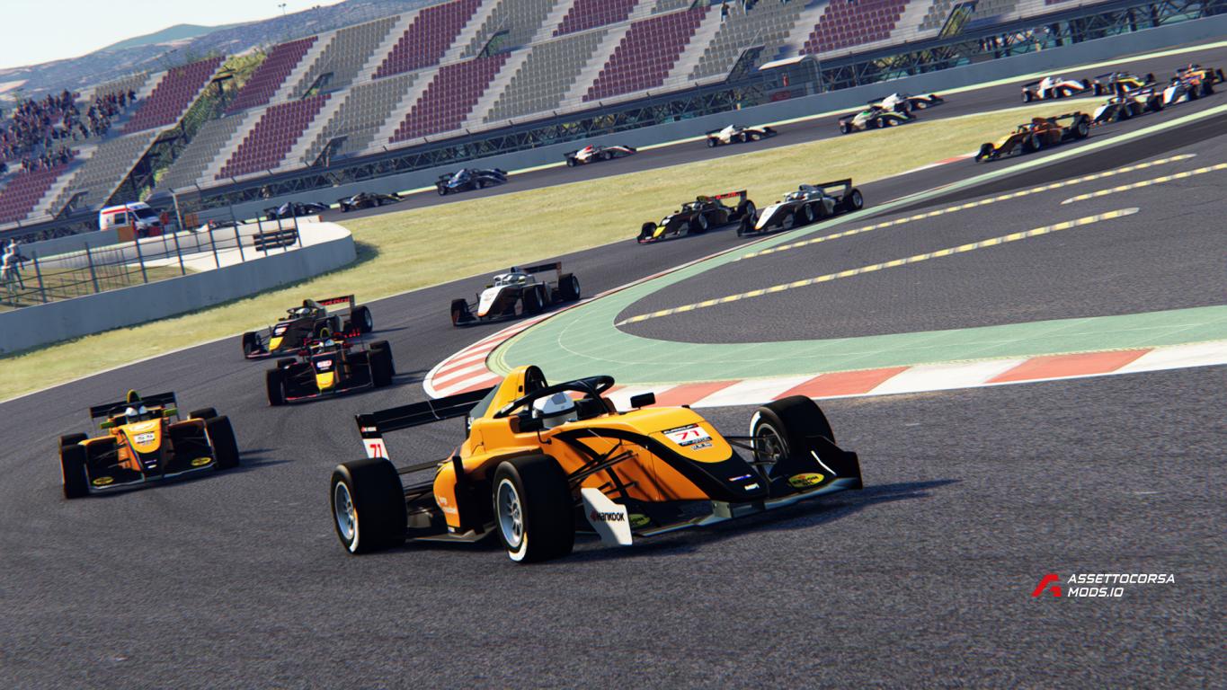 2025 Eurocup-3 skins for tatuus_f3_t_318