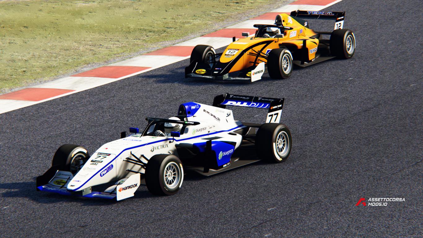 2025 Eurocup-3 skins for tatuus_f3_t_318