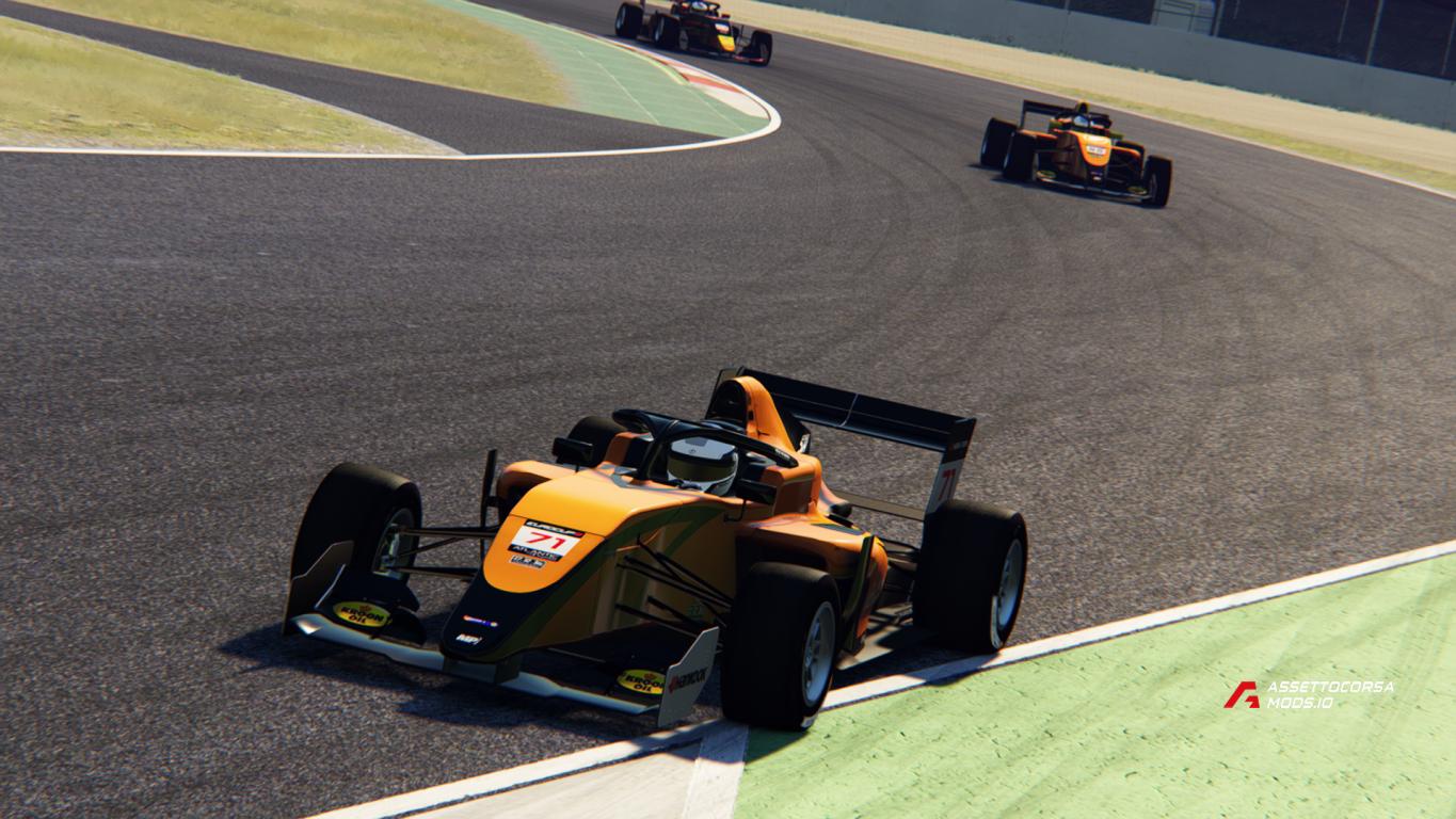 2025 Eurocup-3 skins for tatuus_f3_t_318