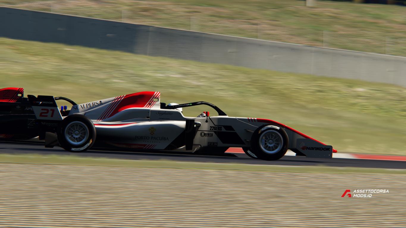 2025 Eurocup-3 skins for tatuus_f3_t_318