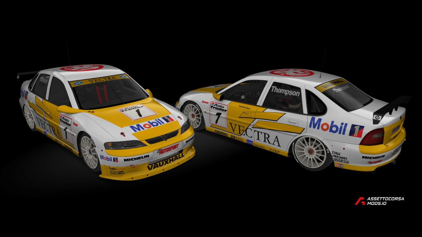 BTCC 1996 Vauxhall Sport - VRC Vorax Vector
