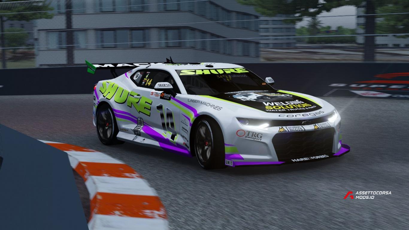 Supercars 2025: Bryce Fullwood SHURE Gold Coast Livery