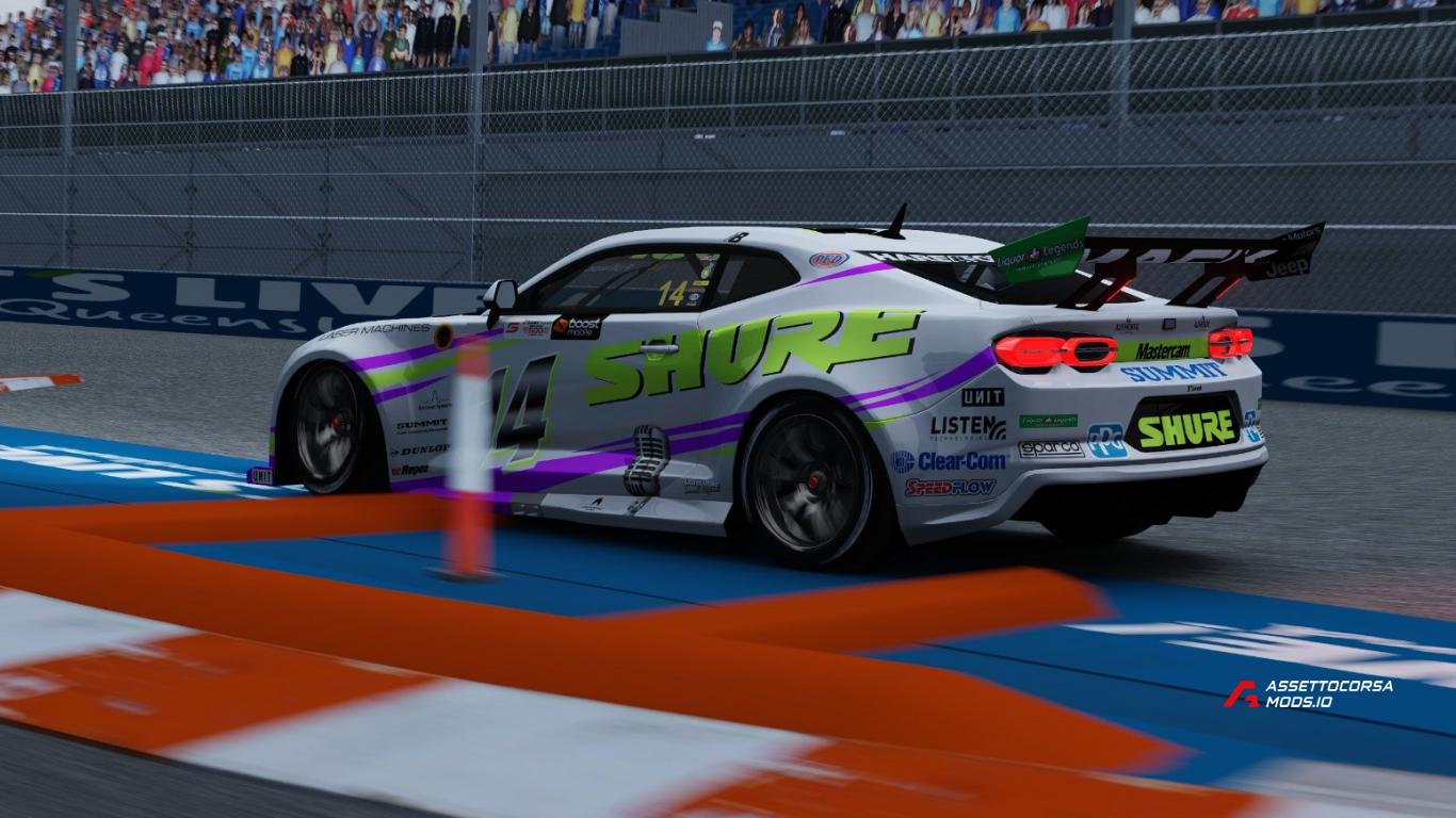 Supercars 2025: Bryce Fullwood SHURE Gold Coast Livery