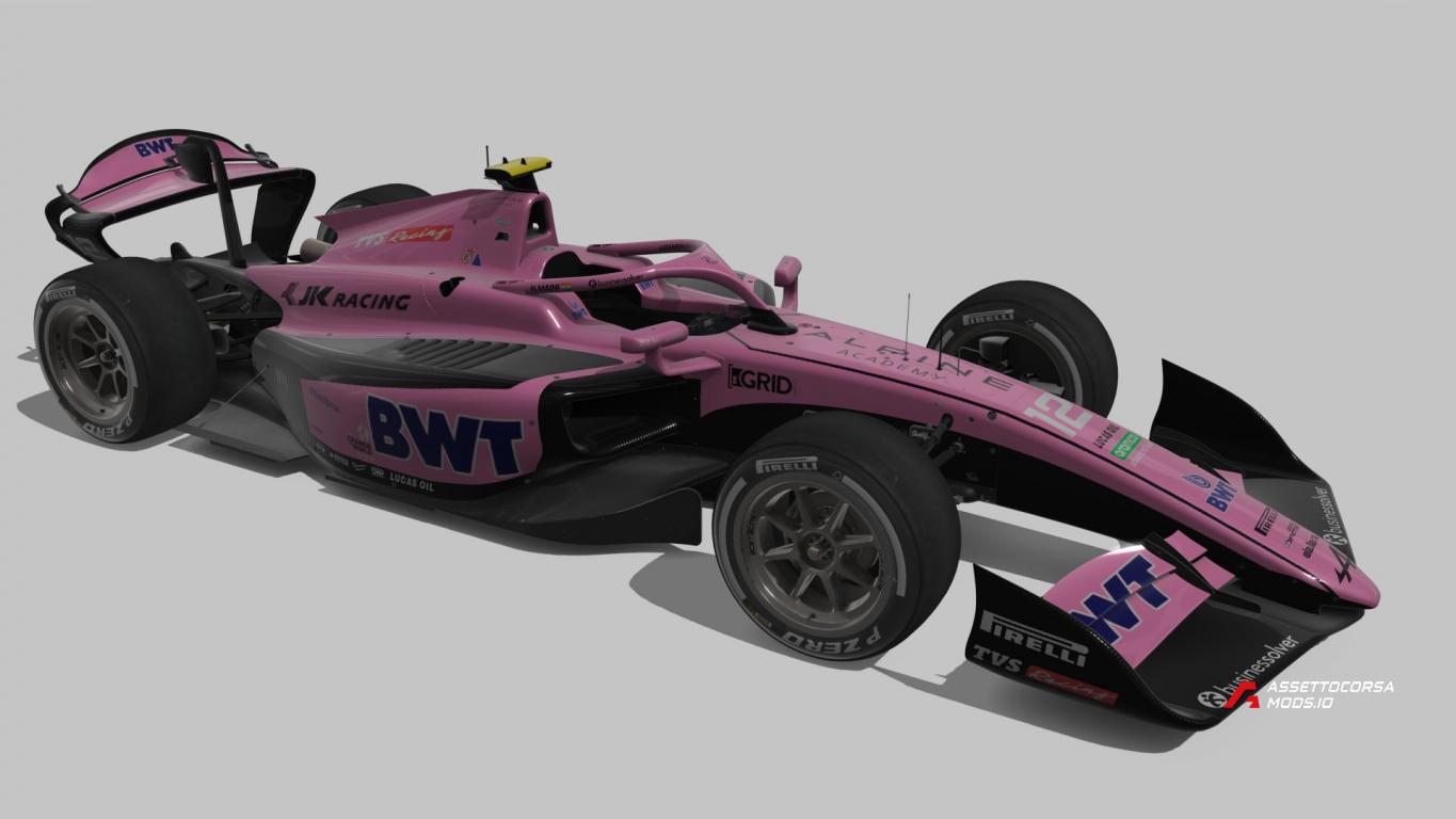 DAMS Lucas Oil F2 2025 liveries for VRC Formula Beta 2024