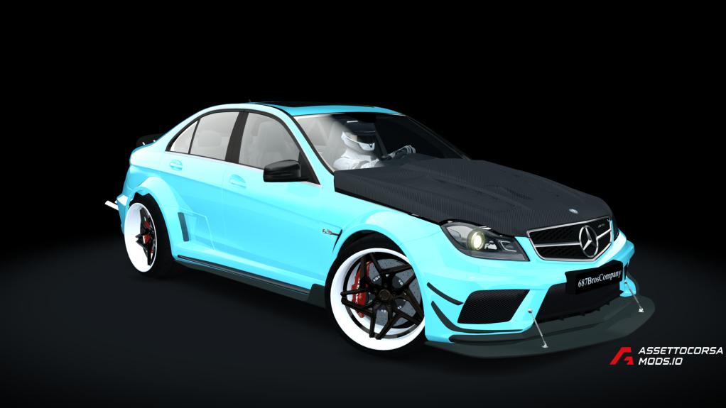 687 Bros Mercedes C63 gang
