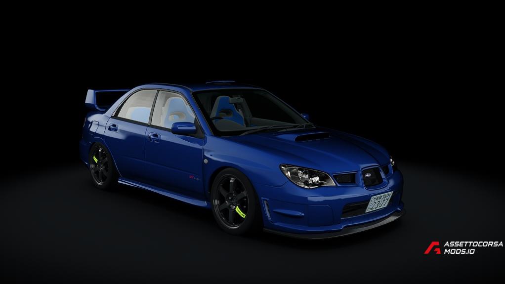Subaru Impreza WRX STi [GDB-F] SILVER tail