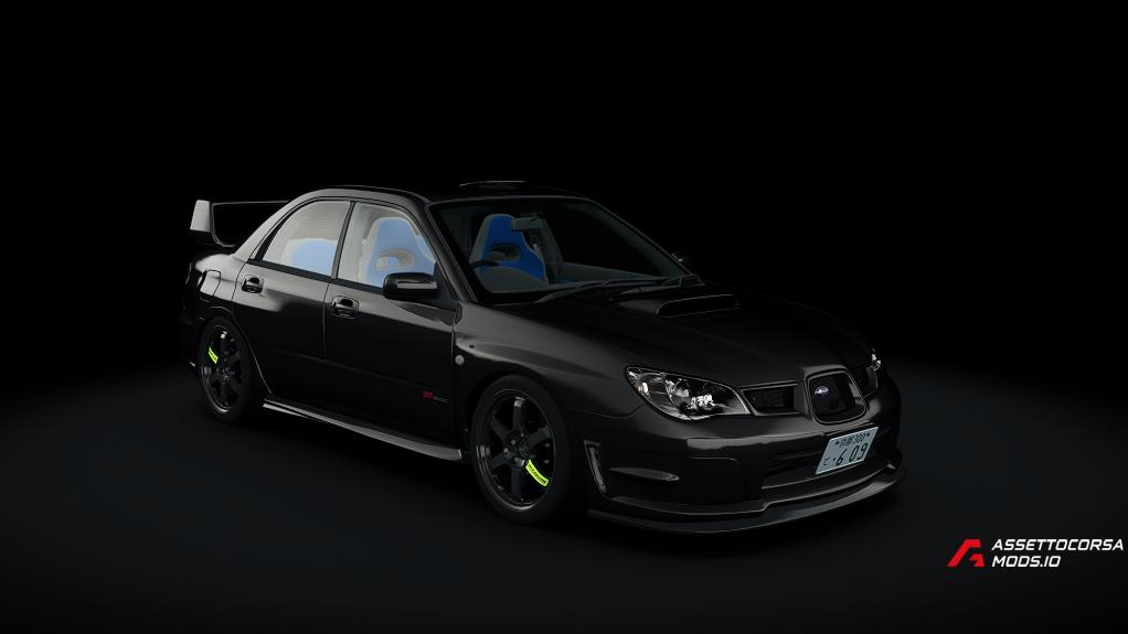 Subaru Impreza WRX STi [GDB-F] SILVER tail