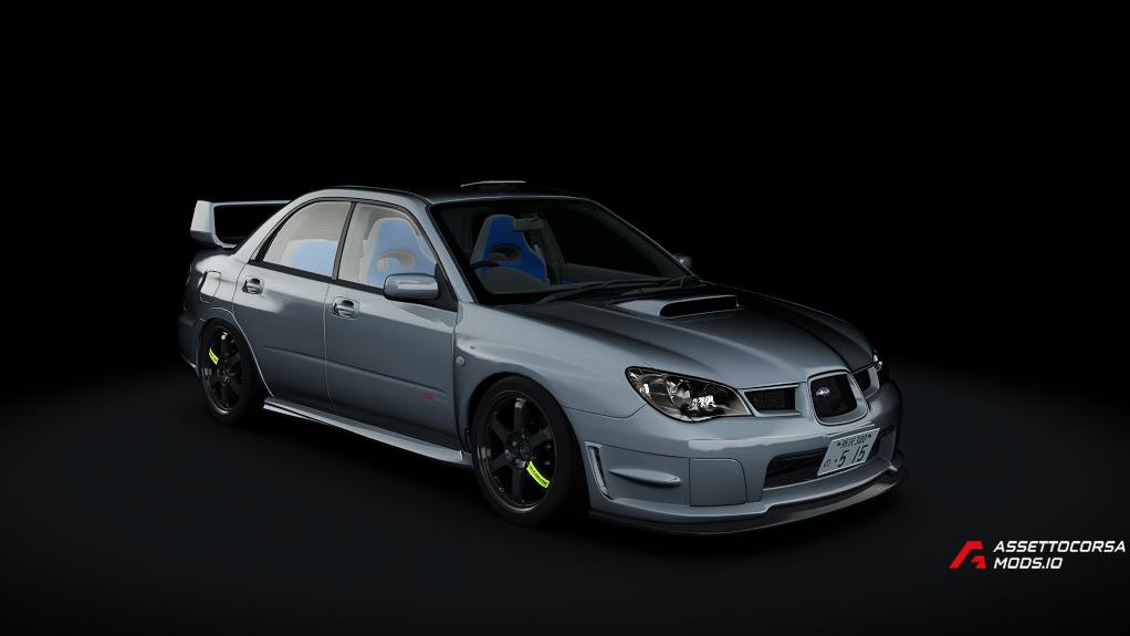 Subaru Impreza WRX STi [GDB-F] SILVER tail
