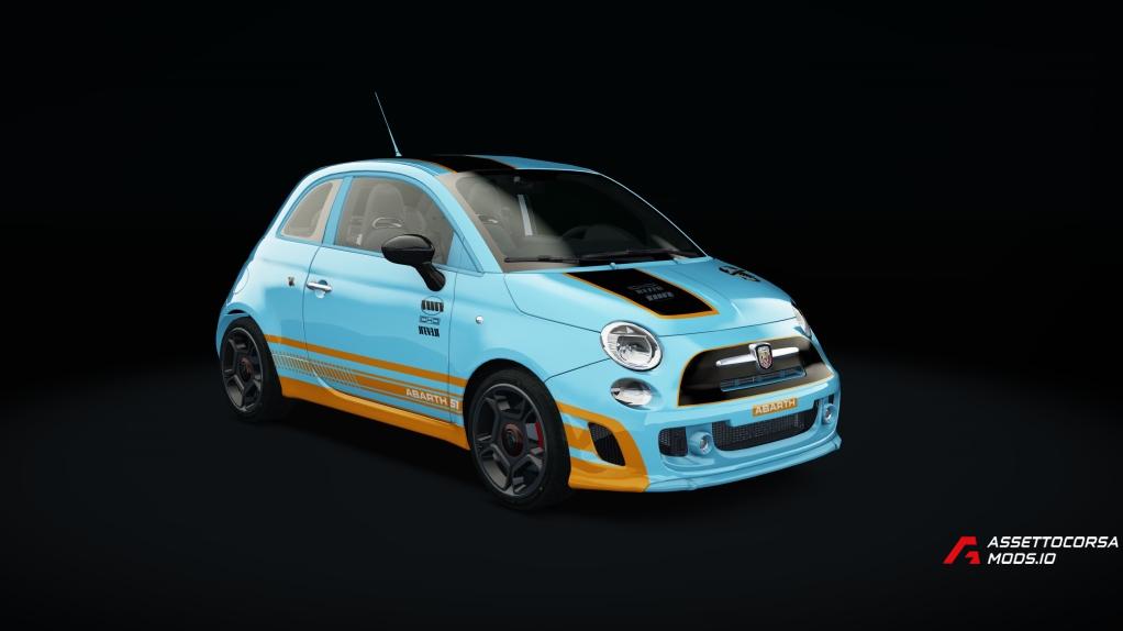 Abarth 500 730hp Street race by assettodoctor
