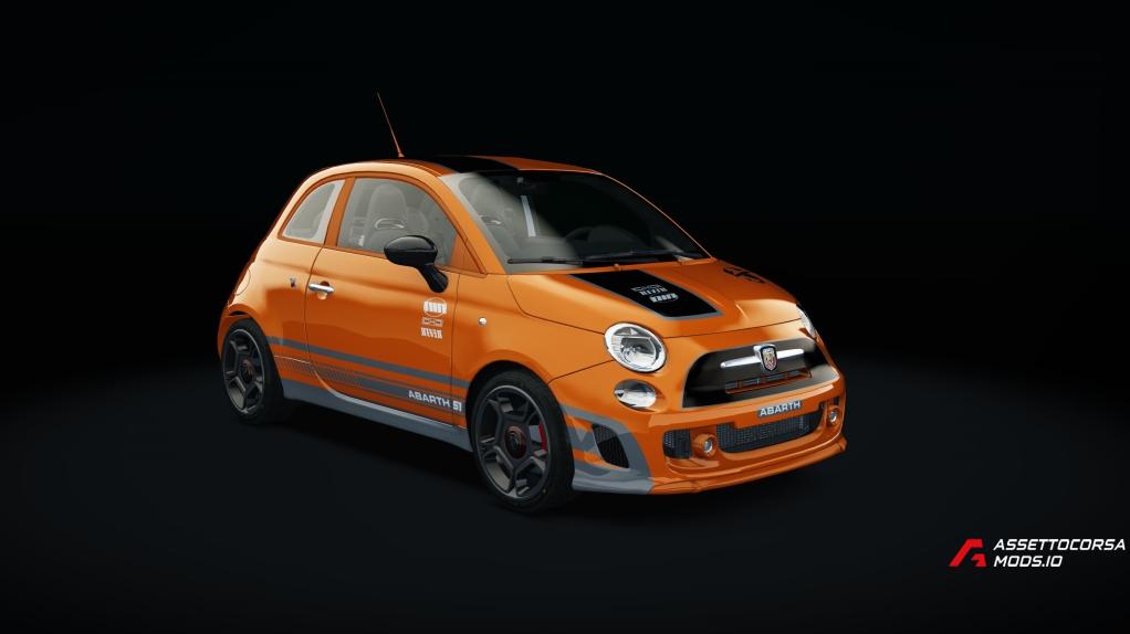 Abarth 500 730hp Street race by assettodoctor