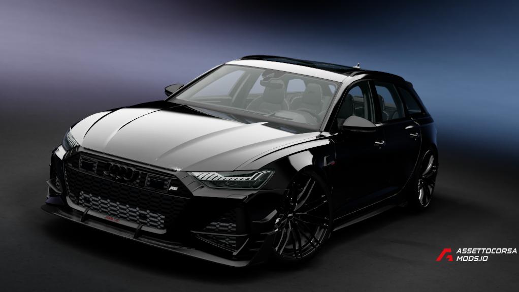 Sayrx Audi RS6 ABT 2022 | Blacked out