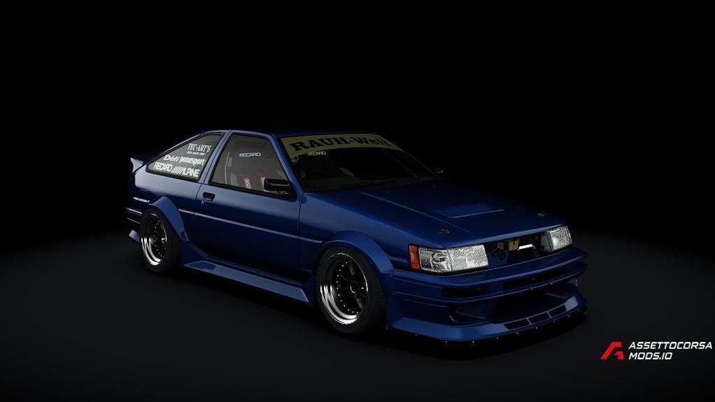 Toyota Corolla Levin Rauh-Welt Begriff (AE86)