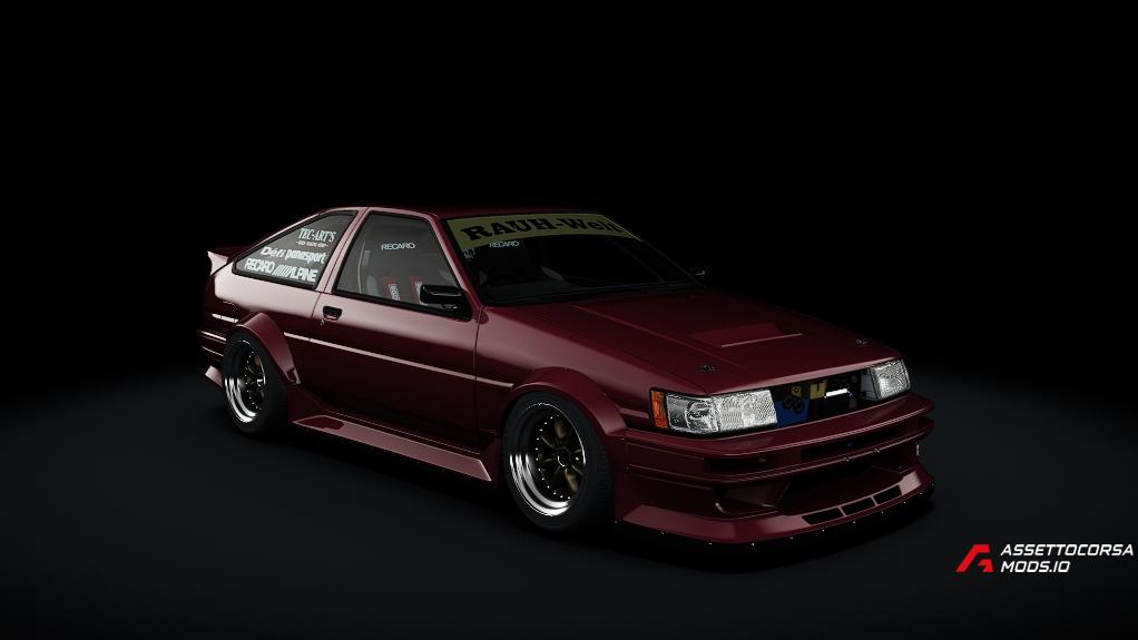 Toyota Corolla Levin Rauh-Welt Begriff (AE86)