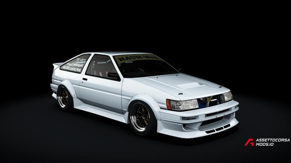 Toyota Corolla Levin Rauh-Welt Begriff (AE86)