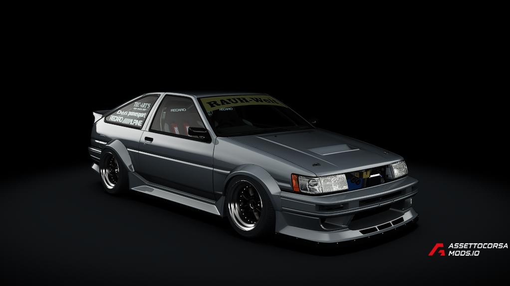 Toyota Corolla Levin Rauh-Welt Begriff (AE86)