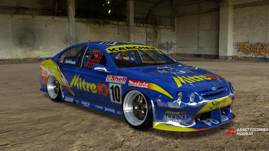 Ford AU Falcon XR8 V8 Supercar zEdit