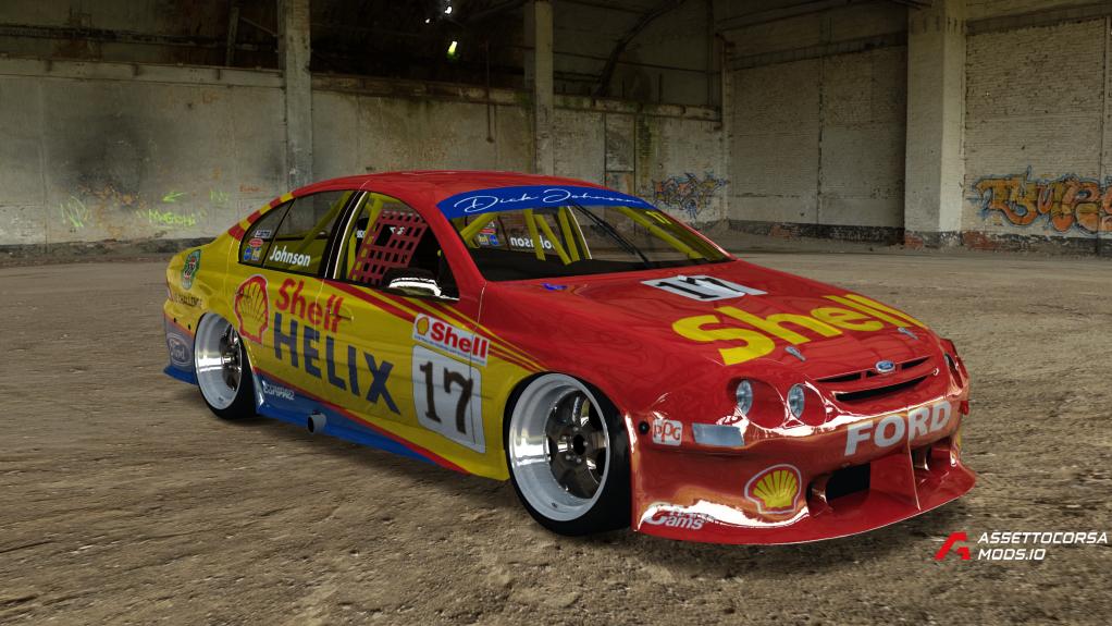 Ford AU Falcon XR8 V8 Supercar zEdit