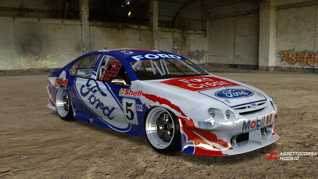 Ford AU Falcon XR8 V8 Supercar zEdit