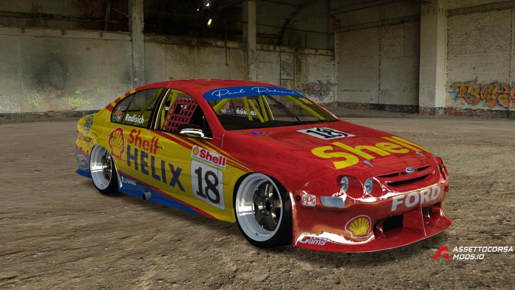 Ford AU Falcon XR8 V8 Supercar zEdit