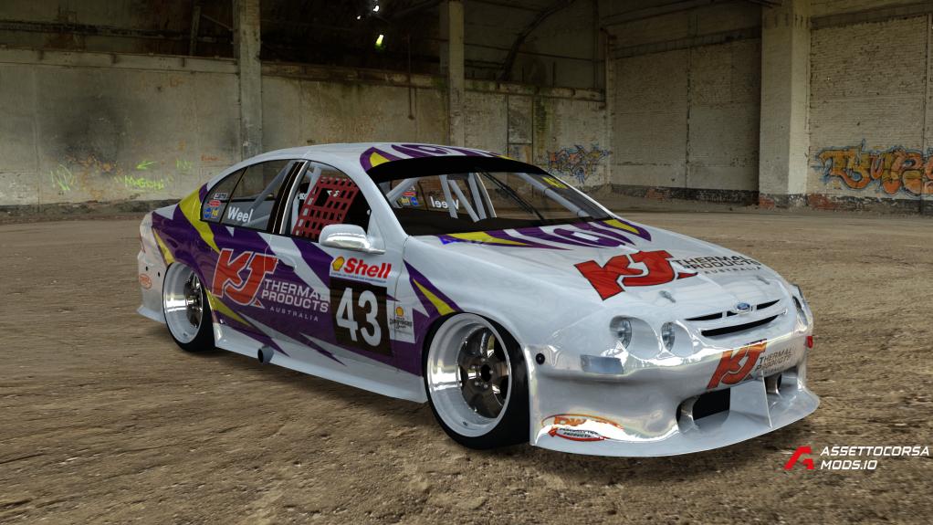 Ford AU Falcon XR8 V8 Supercar zEdit