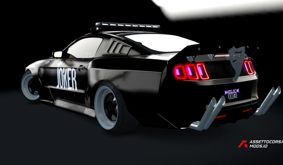 687 Bros Ford Mustang 302 Joker Police Car