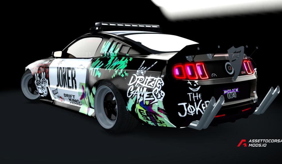687 Bros Ford Mustang 302 Joker Police Car