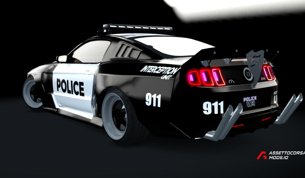 687 Bros Ford Mustang 302 Joker Police Car