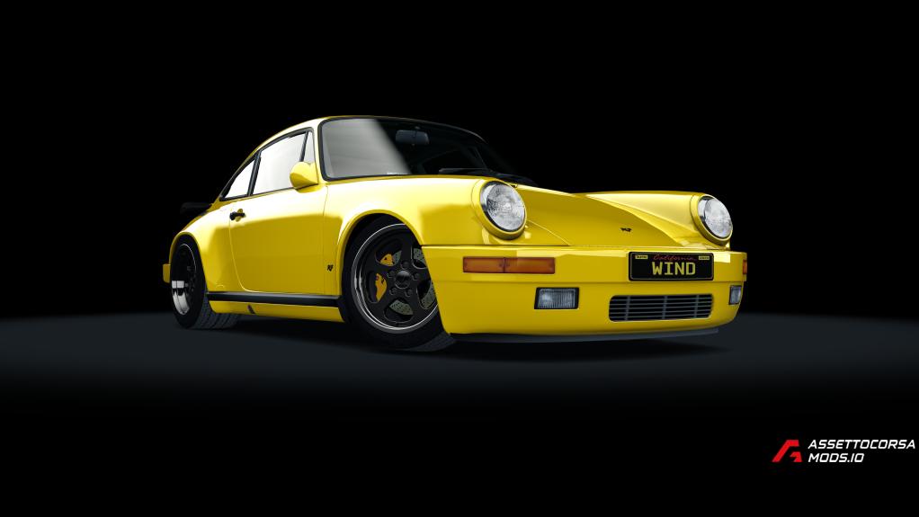 RUF Yellowbird Wind Tune