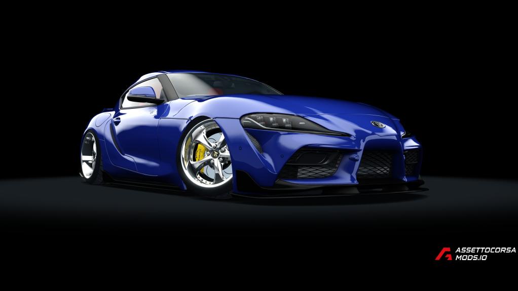 Toyota Supra A90 2JZ-SWAP AWD Wind Tune